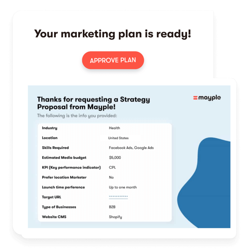 screenshot of Mayple Platform